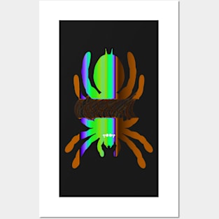 Tarantula Silhouette V110 (Vertical) Posters and Art